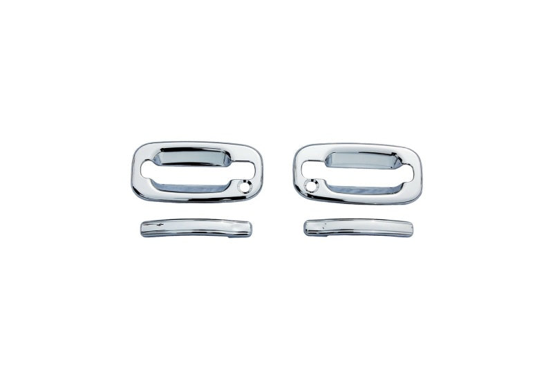 Load image into Gallery viewer, AVS 04-14 Ford F-150 (2 Door w/Keypad) Door Handle Covers (2 Door) 4pc Set - Chrome
