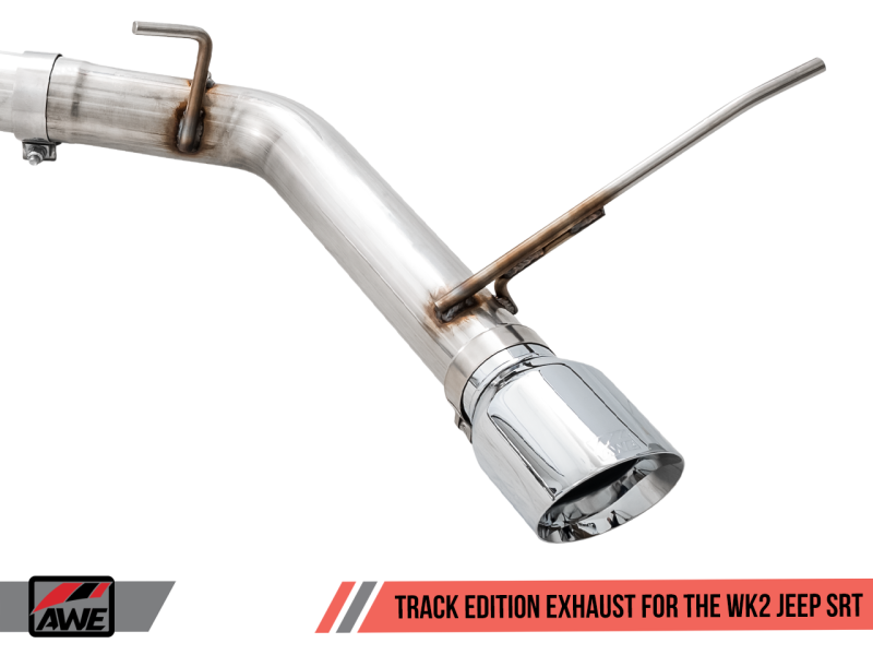 Load image into Gallery viewer, AWE Tuning 2020 Jeep Grand Cherokee SRT Track Edition Exhaust - Chrome Silver Tips
