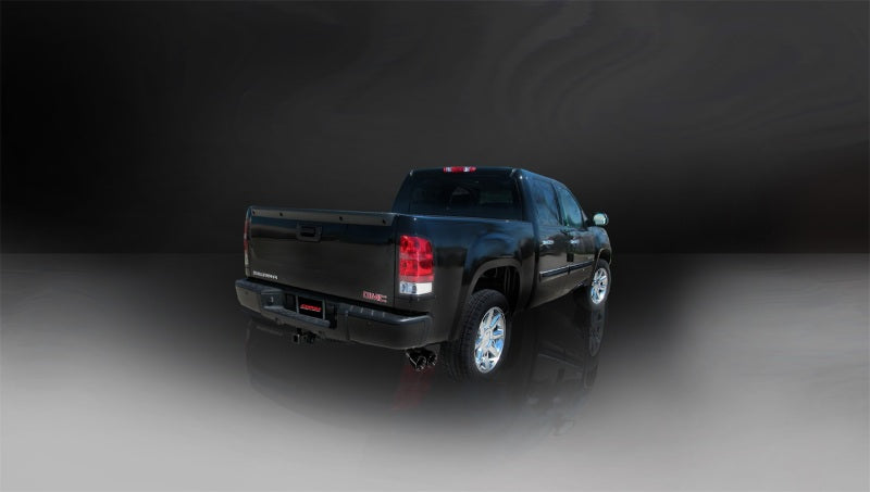 Load image into Gallery viewer, Corsa 2010-2013 Chevrolet Silverado Crew Cab/Short Bed 1500 4.8L V8 Black Sport Cat-Back Exhaust
