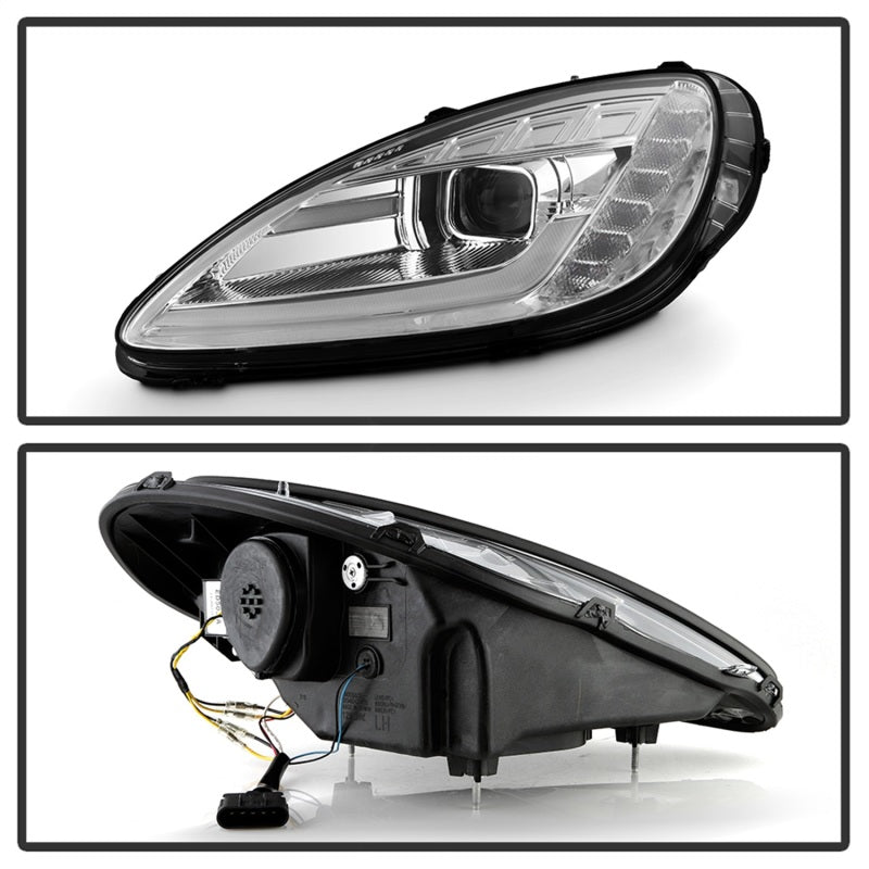 Load image into Gallery viewer, Spyder Apex Series 05-13 Chevrolet C6 Corvette Hi Powered LED Module Headlights
