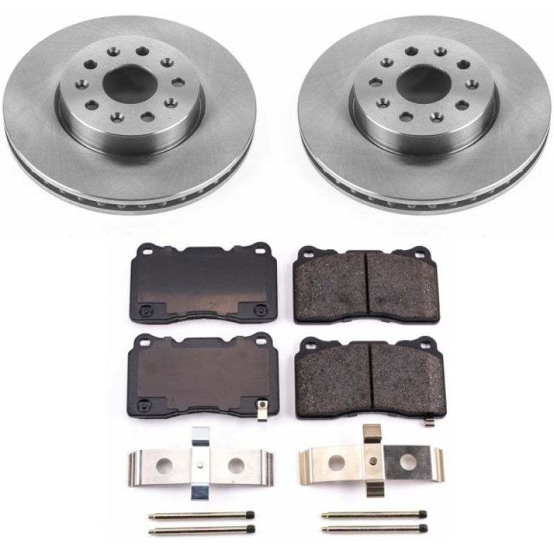 Load image into Gallery viewer, Power Stop 14-18 Cadillac CTS Front Autospecialty Brake Kit
