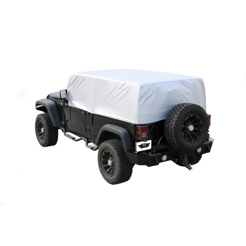 Load image into Gallery viewer, Rampage 2007-2018 Jeep Wrangler(JK) Unlimited Cab Cover Multiguard - Silver
