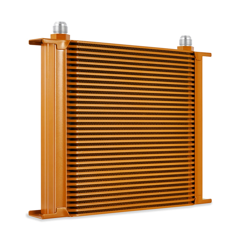 Load image into Gallery viewer, Mishimoto Universal 34 Row Oil Cooler - Gold
