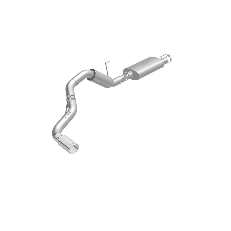 Load image into Gallery viewer, MagnaFlow Cat-Back, SS, 4in, Single Pass Side Rear Exit 5in Tip 14-15 Ram 2500 6.4L V8 CC LB/MC SB
