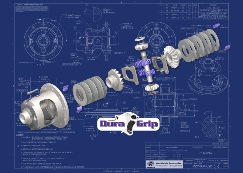 Load image into Gallery viewer, Yukon Gear Dura Grip Positraction For Ford 9.75in w/ 34 Spline Axles
