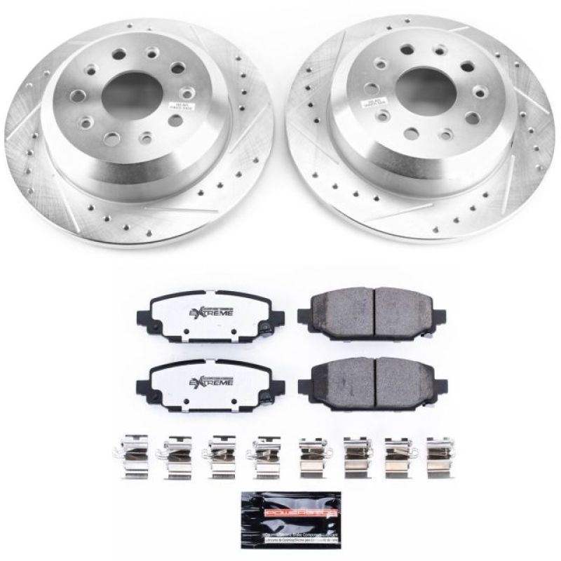 Load image into Gallery viewer, Power Stop 18-19 Jeep Wrangler Rear Z36 Truck &amp; Tow Brake Kit
