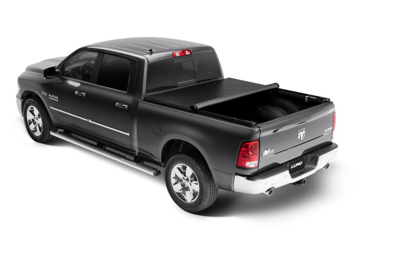 Load image into Gallery viewer, Lund 02-17 Dodge Ram 1500 (8ft. BedExcl. Beds w/Rambox) Genesis Roll Up Tonneau Cover - Black
