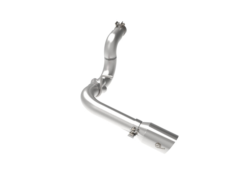 Load image into Gallery viewer, aFe 20-21 Jeep Wrangler Large Bore-HD 3in 304 Stainless Steel DPF-Back Exhaust System - Polished Tip
