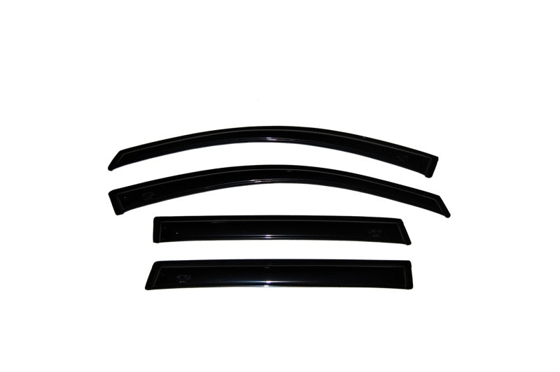 Load image into Gallery viewer, AVS 04-12 Chevy Colorado Crew Cab Ventvisor Outside Mount Window Deflectors 4pc - Smoke

