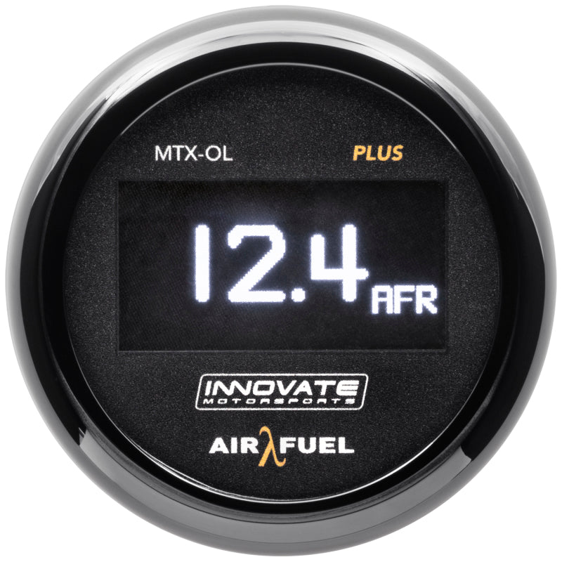 Load image into Gallery viewer, Innovate MTX-OL PLUS Wideband Digital Air/Fuel Ratio OLED Gauge Kit 3ft w/O2 Sensor
