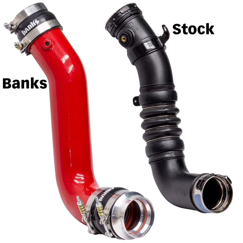 Load image into Gallery viewer, Banks Power 17-19 Chevy/GMC 2500HD/3500HD Diesel 6.6L Boost Tube Upgrade Kit - Red
