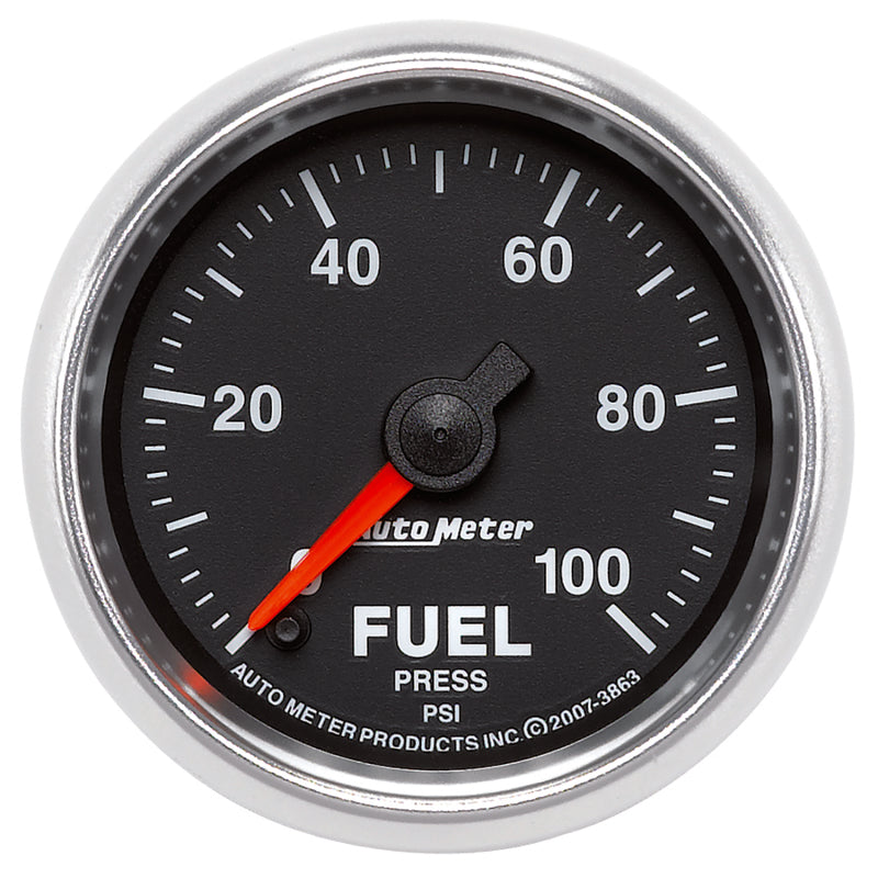 Load image into Gallery viewer, Innovate MTX Analog Fuel Pressure 0-100psi Gauge Kit - Black Dial
