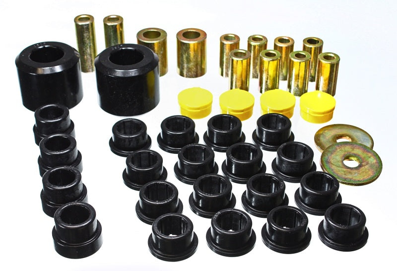 Load image into Gallery viewer, Energy Suspension 10 Chevy Camaro Black Rear End Control Arm Bushing Set
