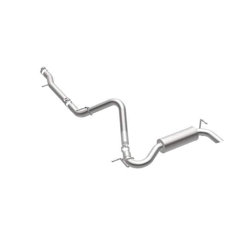 Load image into Gallery viewer, MagnaFlow 12-14 Jeep Wrangler 3.6L Single Straight Rear P/S Exit Stainless C/b Perf Exhaust-Comp
