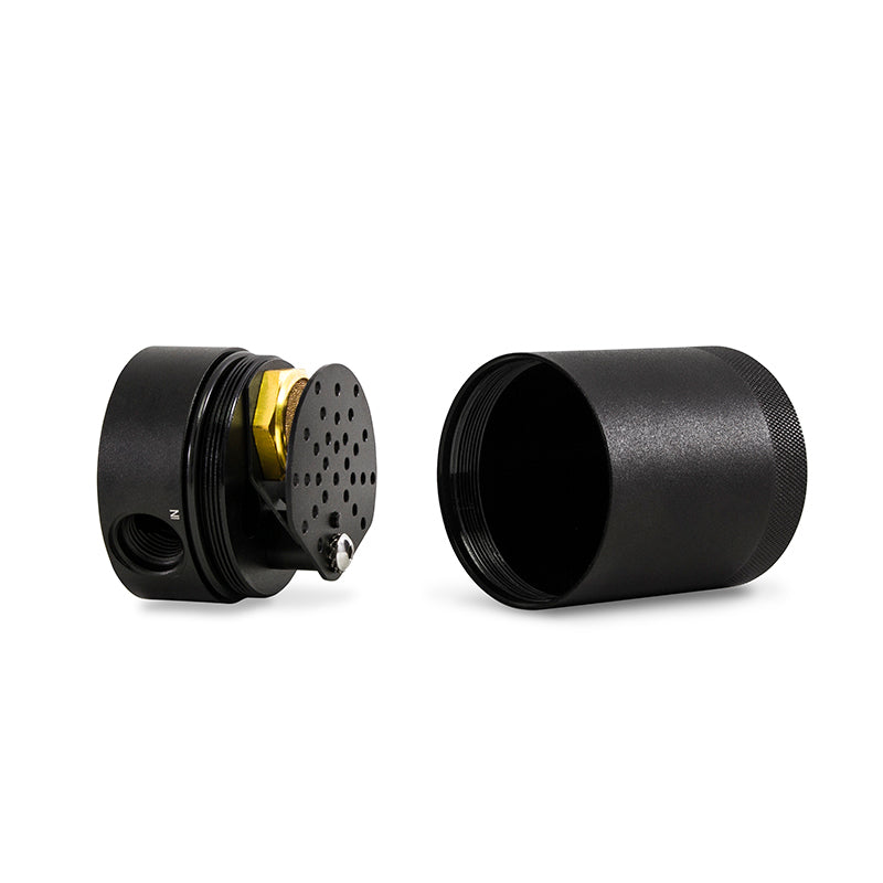 Load image into Gallery viewer, Mishimoto 19+ Ford Ranger Baffled Oil Catch Can Kit - Black
