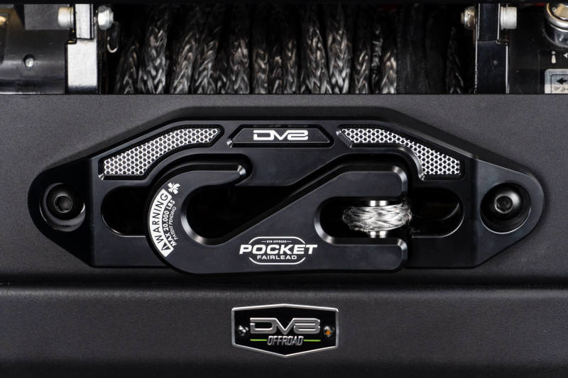 Load image into Gallery viewer, DV8 Offroad Pocket Fairlead For Synthetic Rope Winches

