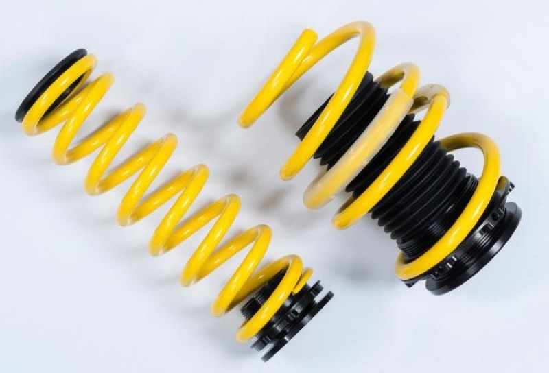 Load image into Gallery viewer, ST Adjustable Lowering Springs 12+ Jeep Grand Cherokee SRT8 AWD w/ Electronic Dampers
