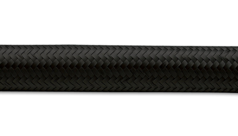 Load image into Gallery viewer, Vibrant -4 AN Black Nylon Braided Flex Hose (2 foot roll)
