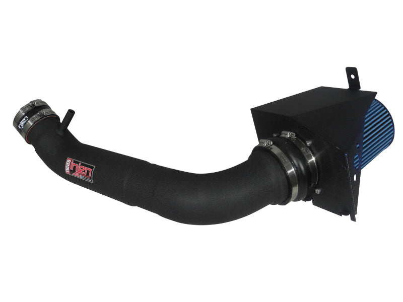 Load image into Gallery viewer, Injen 09-10 Ford F-150 2 valve V8 4.6L Wrinkle Black Power-Flow Air Intake System
