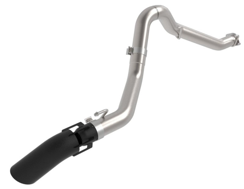 Load image into Gallery viewer, aFe 2021+ Jeep Gladiator V6-3.0L (td) Vulcan Series 3in 304SS HT DPF-Back Exhaust System - Black Tip
