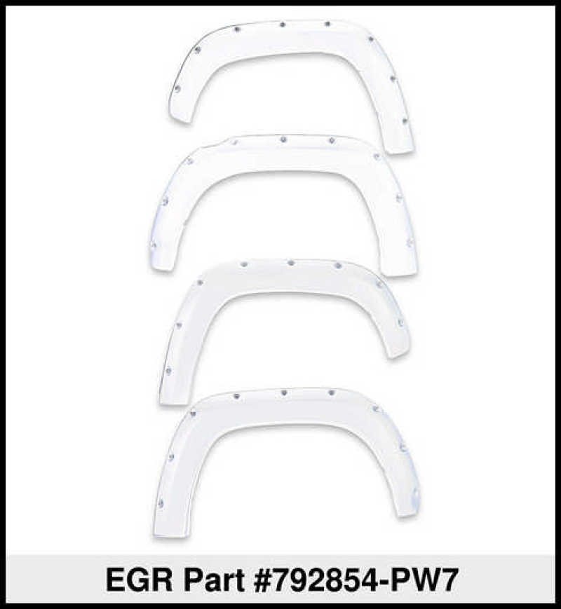 Load image into Gallery viewer, EGR 10+ Dodge Ram HD Bolt-On Look Color Match Fender Flares - Set - Bright White
