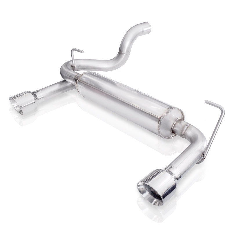 Load image into Gallery viewer, Stainless Works 2018+ Jeep Wrangler JL 304SS Factory Connect 2.5in Axle Back Exhaust System
