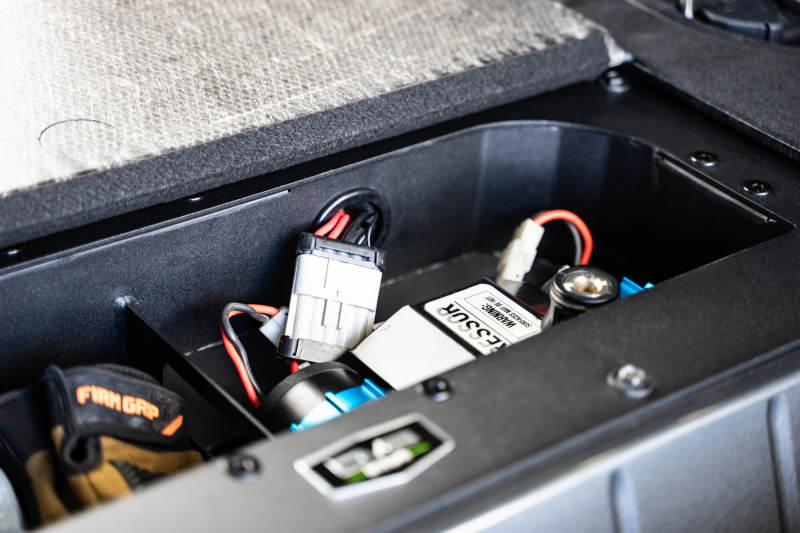 Load image into Gallery viewer, DV8 Offroad 21-23 Ford Bronco (Exc. Bronco Raptor) Air Compressor Mount &amp; Storage Box
