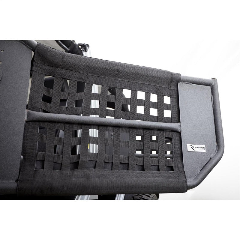 Load image into Gallery viewer, Rampage 1997-2006 Jeep Wrangler(TJ) 2-Door Tube Doors With Netting - Black
