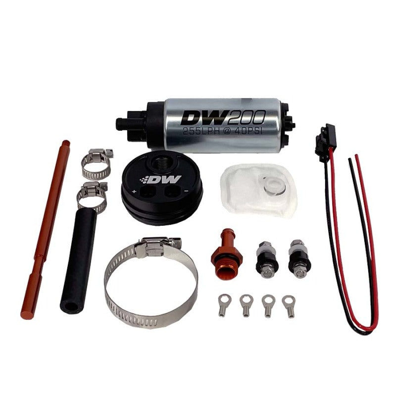 Load image into Gallery viewer, DeatschWerks 2.5L Module Surge Tank In-Tank Pump Adapter w/ DW200 255lph Fuel Pump
