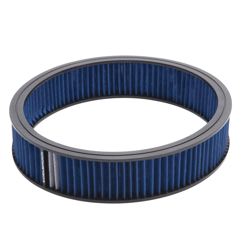 Load image into Gallery viewer, Edelbrock Air Cleaner Element Pro-Flo 3In Tall 14In Diameter Blue
