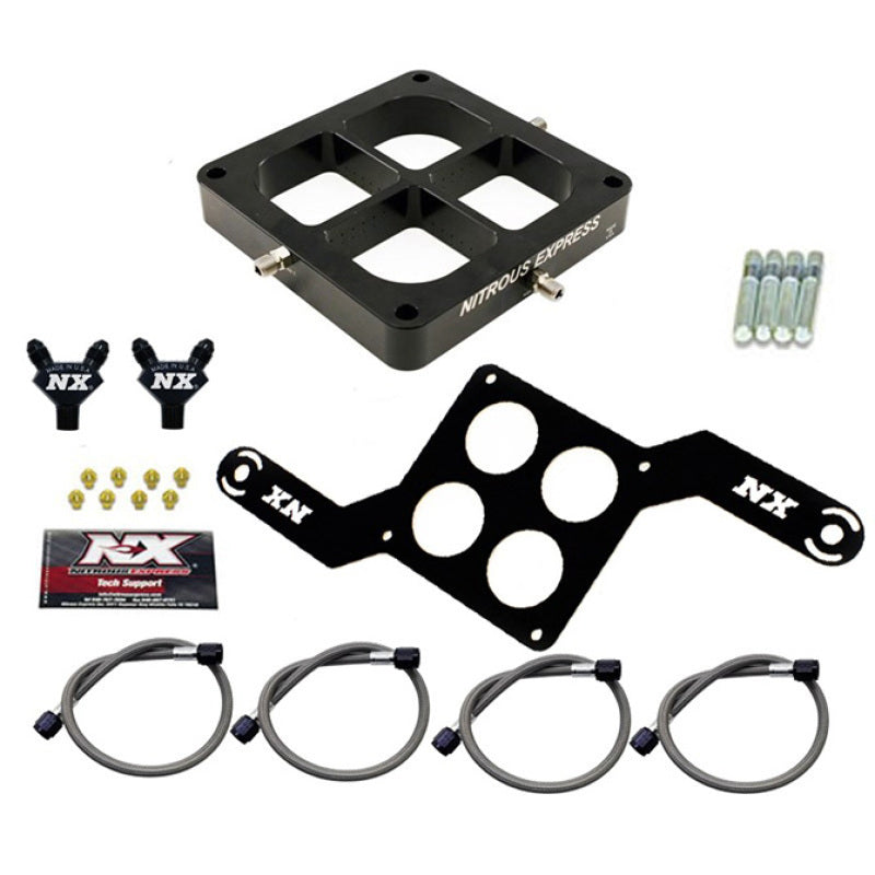 Load image into Gallery viewer, Nitrous Express Dominator Crossbar Nitrous Plate Conversion
