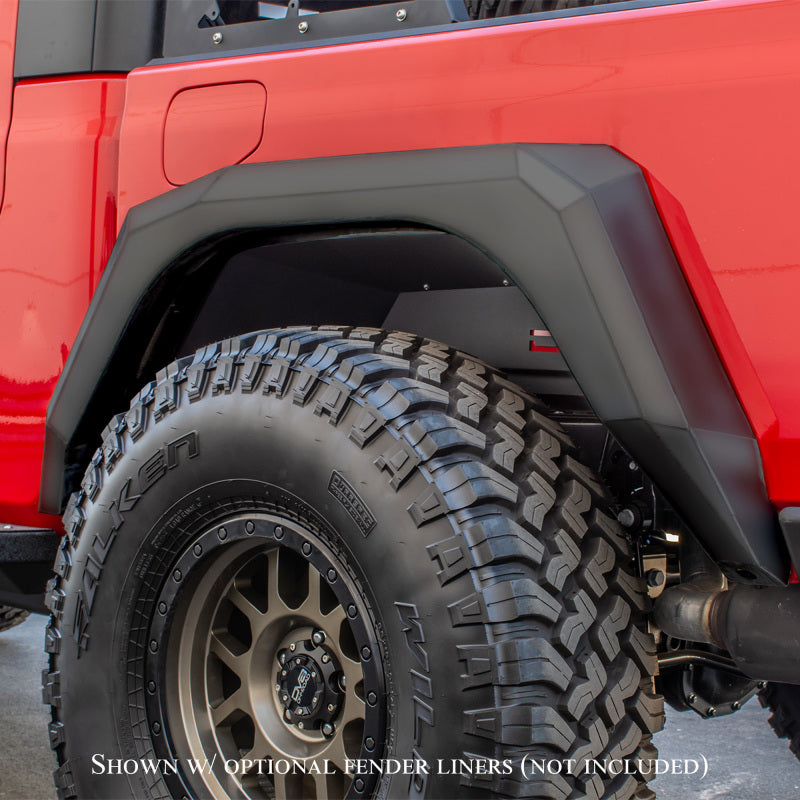 Load image into Gallery viewer, DV8 Offroad 2019+ Jeep Gladiator Armor Fenders
