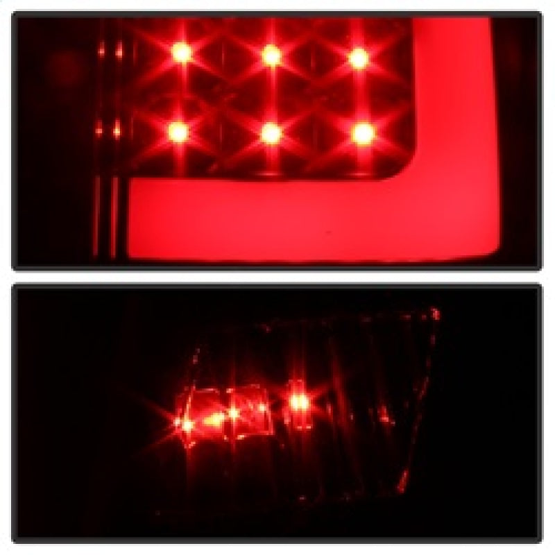 Load image into Gallery viewer, xTune 07-13 Toyota Tundra Light Bar LED Tail lights - Black (ALT-ON-TTU07V2-LBLED-BK)
