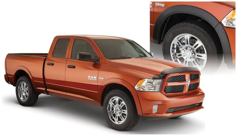 Load image into Gallery viewer, Bushwacker 09-18 Dodge Ram 1500 Fleetside OE Style Flares 4pc 67.4/76.3/96.3in Bed - Black
