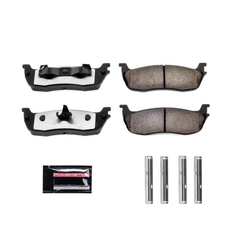 Load image into Gallery viewer, Power Stop 97-02 Ford Expedition Rear Z36 Truck &amp; Tow Brake Pads w/Hardware
