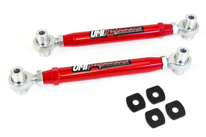 Load image into Gallery viewer, UMI Performance 08-09 Pontiac G8 10-14 Camaro Toe Rods CrMo Rod Ends
