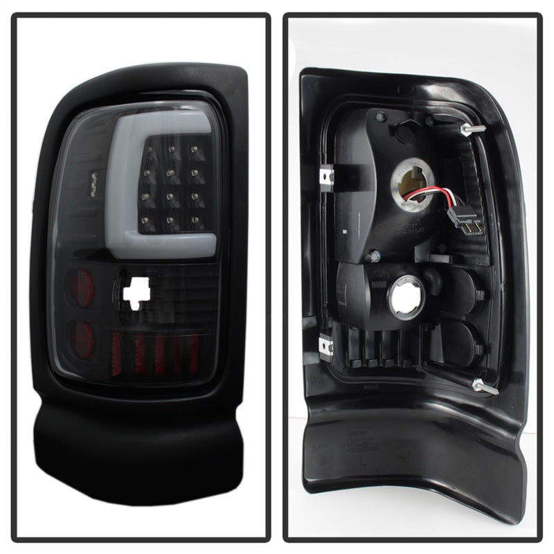Load image into Gallery viewer, xTune Dodge Ram 1500 94-01 Tail Lights - Light Bar LED - Black ALT-ON-DRAM94V3-LBLED-BK
