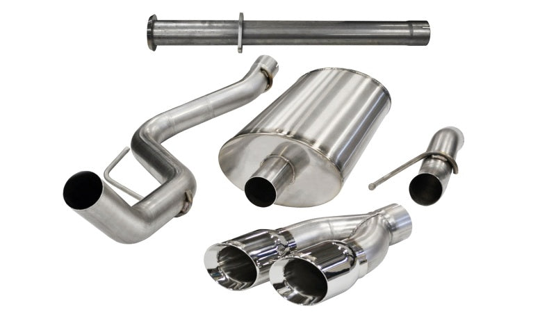 Load image into Gallery viewer, Corsa 2011-2014 Ford F-150 Raptor 6.2L V8 133in Wheelbase Polished Xtreme Cat-Back Exhaust
