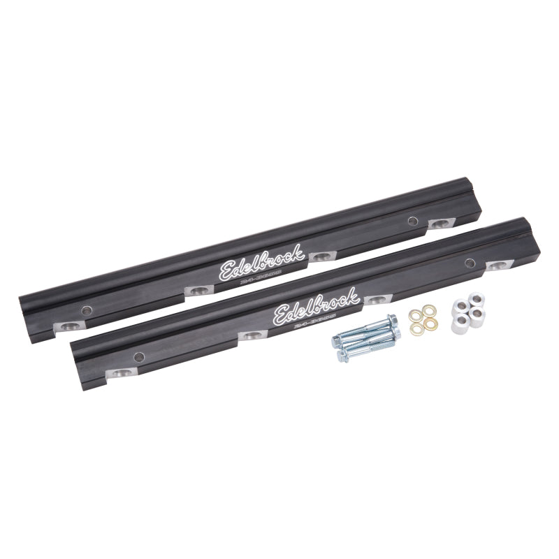 Load image into Gallery viewer, Edelbrock Fuel Rail Kit for LS3 Super Victor EFI Manifold 28215 -8 A N Ends
