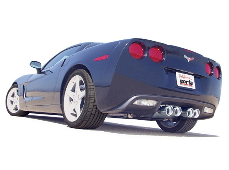 Load image into Gallery viewer, Borla 05-08 Chevrolet Corvette Coupe/Convertible 2dr 6.2L 8cyl AT/MT 6spd ATAK SS Catback Exhaust
