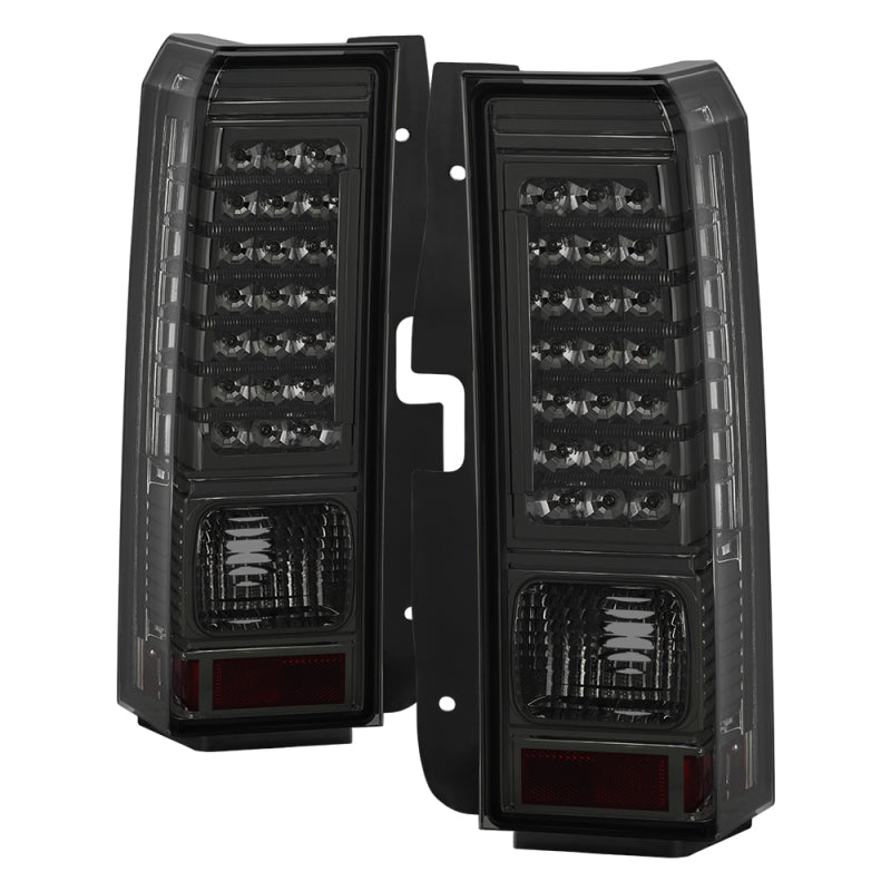 Load image into Gallery viewer, xTune Hummer H3 06-09 ( Non H3T ) LED Tail Lights Smoke ALT-ON-HH306-LED-SM
