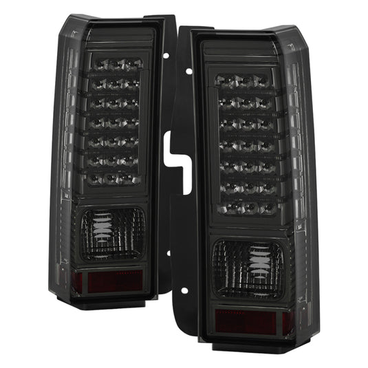 xTune Hummer H3 06-09 ( Non H3T ) LED Tail Lights Smoke ALT-ON-HH306-LED-SM