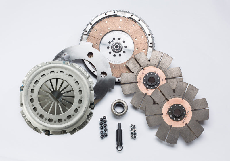 Load image into Gallery viewer, South Bend Clutch 94-98 Ford 7.3L Powerstroke ZF-5 SFI Comp Dual Disc Clutch Kit (3600lb Load)
