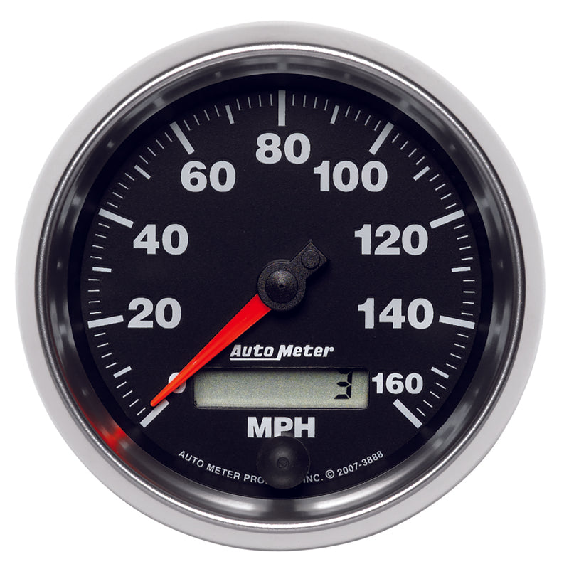 Load image into Gallery viewer, Autometer GS 3-3/8 inch 160 MPH In Dash Speedometer Gauge
