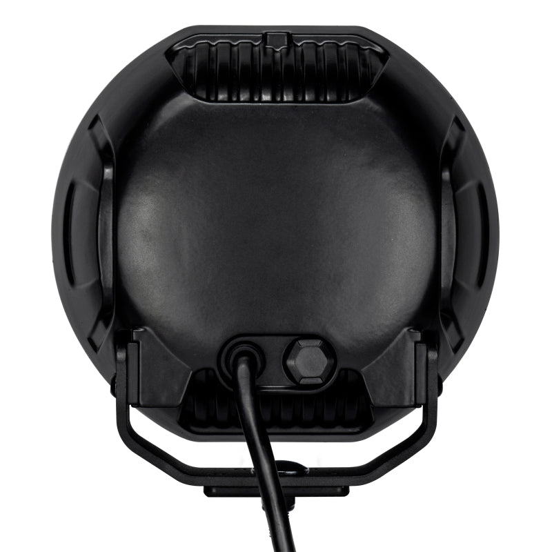 Load image into Gallery viewer, Go Rhino Xplor Blackout Series Maxline LED Hi/Low Beam w/Multi DRL (Surface Mount) 7in. - Blk
