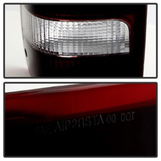 xTune Ford Ranger 93-97 OE Style Tail Lights Red Smoked ALT-JH-FR93-OE-RSM