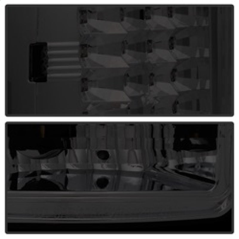 Load image into Gallery viewer, Spyder GMC Sierra 07-13 (Not fit 3500 Dually 4 Rear Wheels)LED Tail Lights Smoke ALT-YD-GS07-LED-SM

