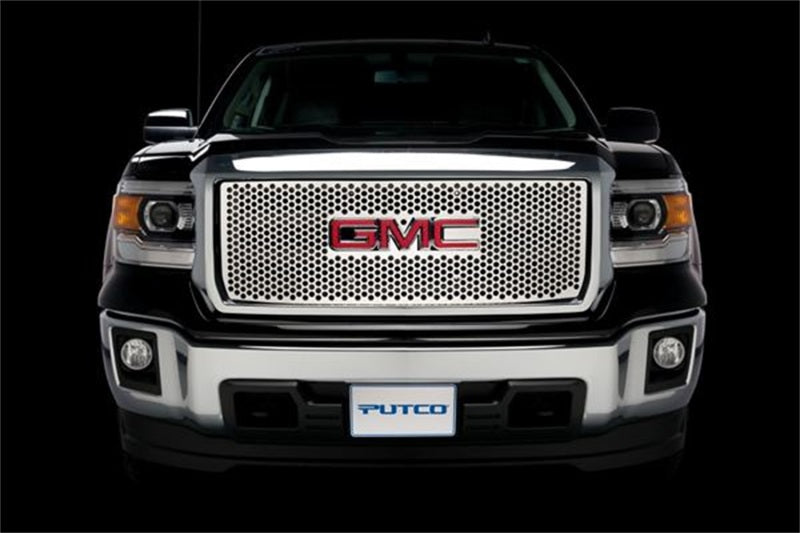 Load image into Gallery viewer, Putco 14-15 GMC Sierra LD - All Terrain Model Only Punch Stainless Steel Grilles
