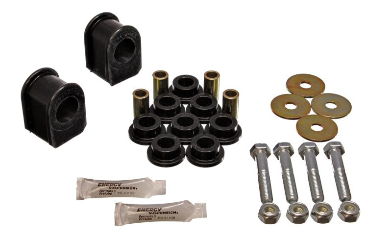 Load image into Gallery viewer, Energy Suspension 99-04 Ford F-250 4WD Black 30mm Rear Sway Bar Bushing Set

