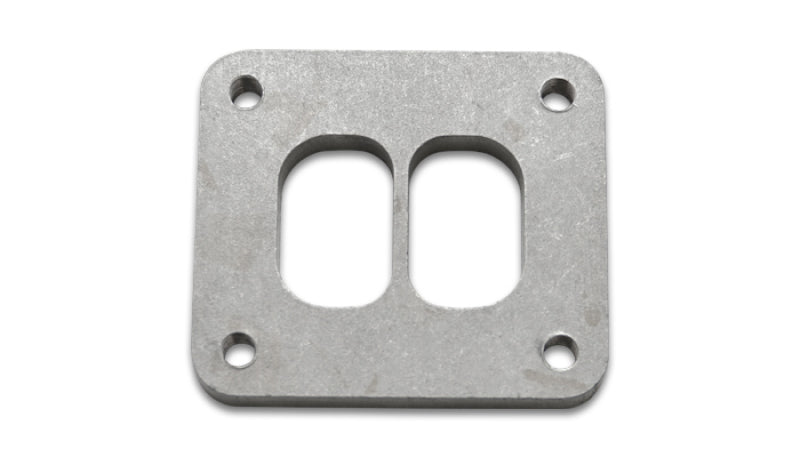 Load image into Gallery viewer, Vibrant Divided Turbo Inlet Flange for Borg Warner S-Series Divided T4 - 304 Stainless Steel
